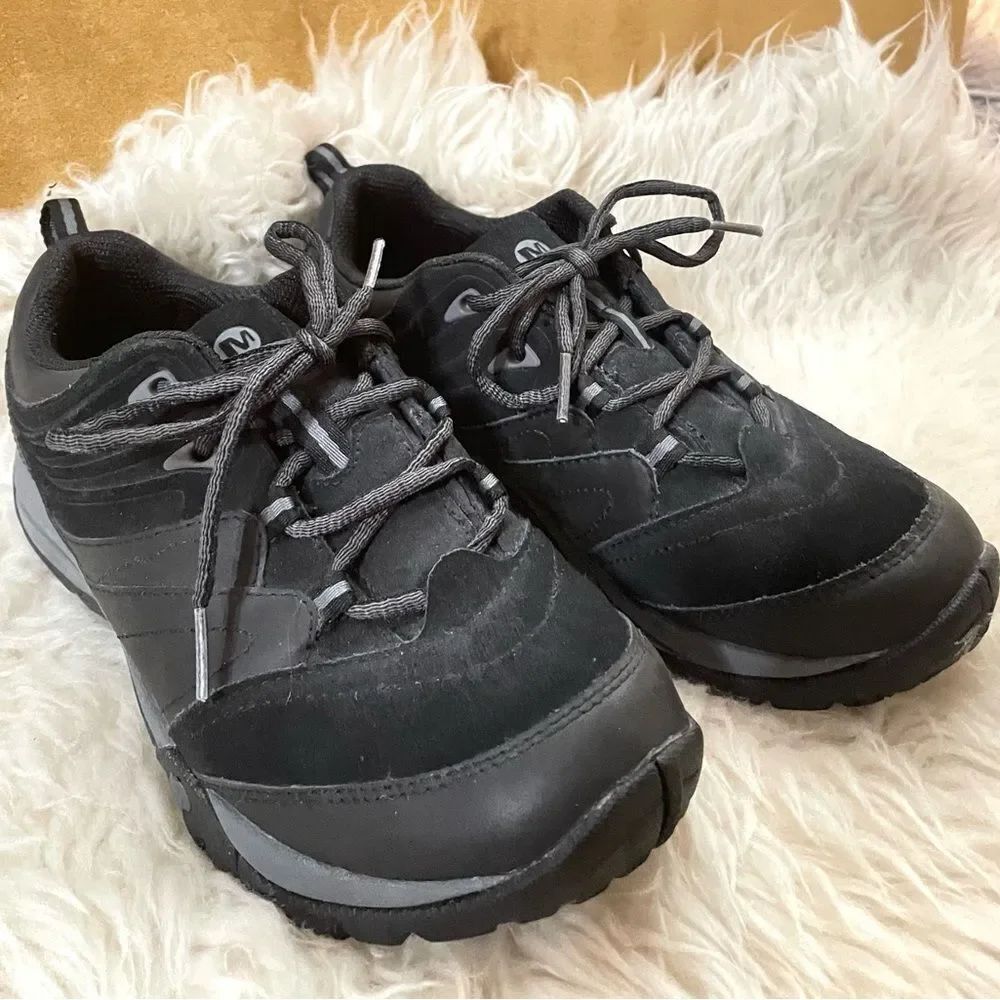 Merrell Azura Jaunt Black Select Grip Low Hiking Shoes Size 8